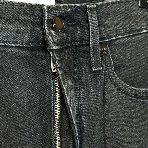 Everlane The Original Cheeky Jean High Rise Tumbled Black Women 24 Crop NWT - Picture 8 of 13